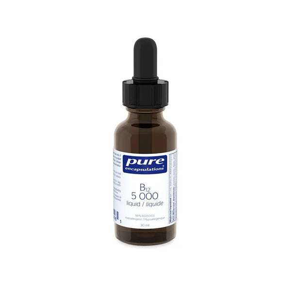 Pure Encapsulations, B12 5000 Liquid, 30ml