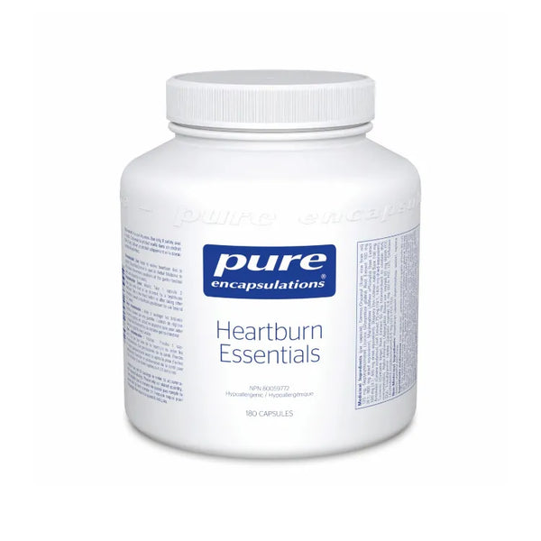 Pure Encapsulations, Heartburn Essentials, 180 Capsules
