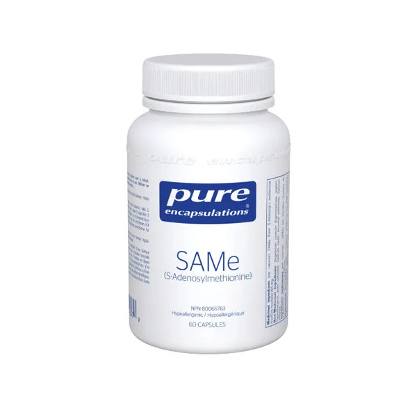 Pure Encapsulations, SAMe (S-Adenosylmethionine), 60 Vegetarian Capsules