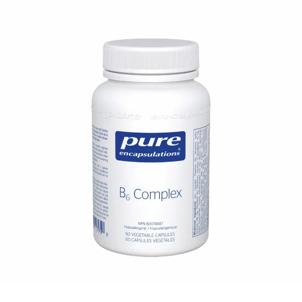Pure Encapsulations, B6 Complex, 60Vcaps