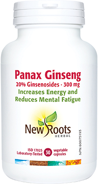 New Roots, Panax Ginseng , 30Capsules