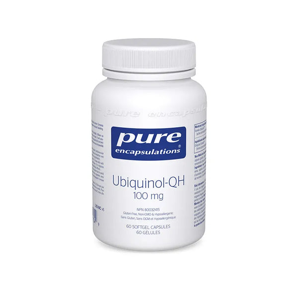 Pure Encapsulations, Ubiquinol-QH 100mg, 60 Sogtgels
