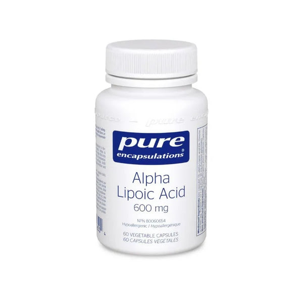 Pure Encapsulations, Alpha Lipoic Acid, 600 mg, 60 Capsules